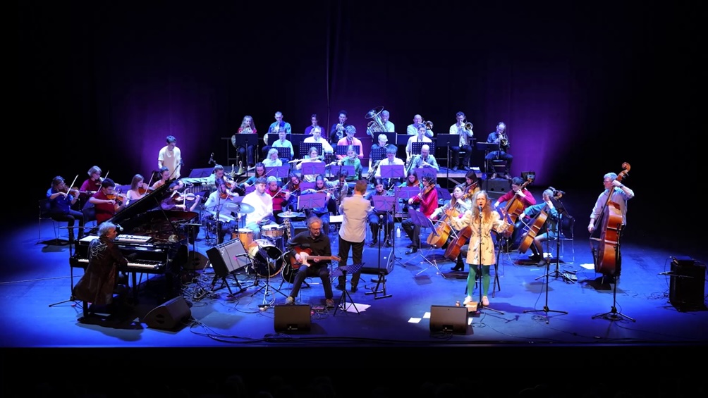 L'orchestre en répétition